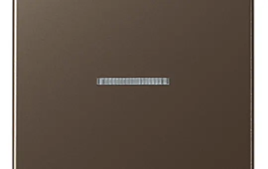 JUNG A590KO5MO Kontrollwippe Serie A 1-fach | mokka