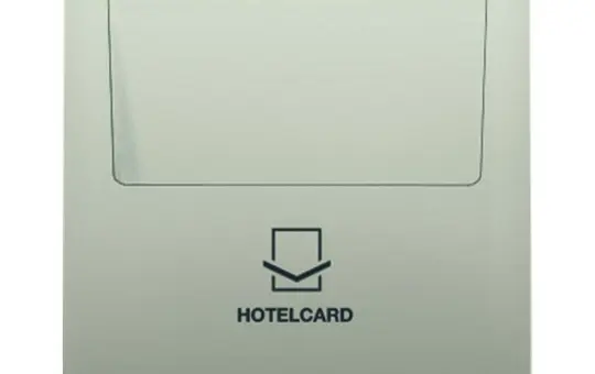 JUNG ES2990CARD Hotelcard-Schalter Serie LS edelstahl