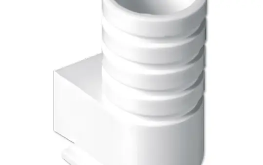 JUNG 13WW Kabel-, Rohr- und Kanal-Einführung für Rohre mit Außen-Ø bis 16 mm | alpinweiß