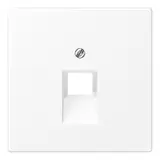 JUNG LS969-1UAWWM Netzwerkabdeckung Serie LS 1-fach | schneeweiß matt