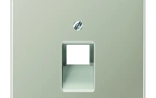 JUNG ES2969-1UA Netzwerkabdeckung Serie LS 1-fach | edelstahl