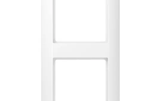 JUNG AS582WW Abdeckrahmen AS 500 2-fach | alpinweiß