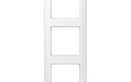 JUNG AS583BFWW Abdeckrahmen AS 500 3-fach, Thermoplast | alpinweiß