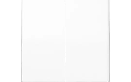 JUNG AS591-5WW Wippe Serie AS 2-fach | alpinweiß