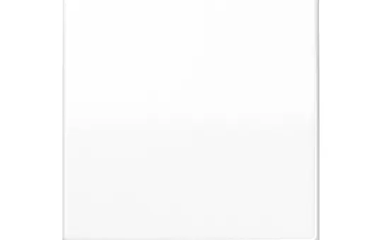 JUNG AS591BFWW Wippe Serie AS 1-fach, Thermoplast | alpinweiß