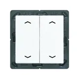 JUNG ENOA595MPWW beschr. EnOcean-Funk-Wandsender A 4-fach, Pfeile | alpinweiß