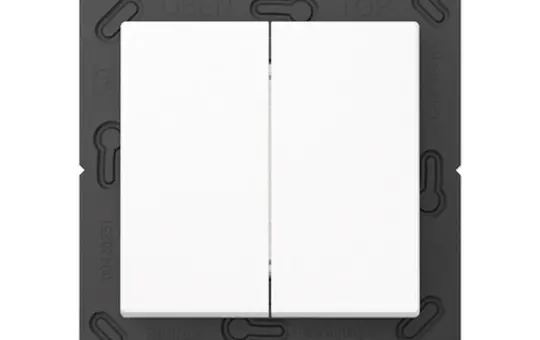 JUNG ENOA595WW EnOcean-Funk-Wandsender A 4-fach | alpinweiß