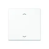 JUNG ENOLS990PWW beschr. EnOcean-Funk-Wandsender LS 2-fach, Pfeile | alpinweiß