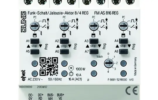 JUNG FMAS816REG eNet-Universalaktor REG 8-fach