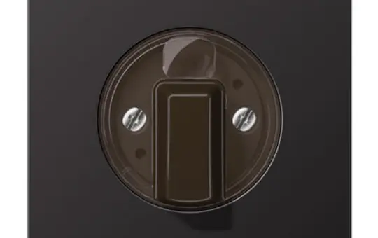 JUNG AL1941D Drehschalterabdeckung Serie LS dark