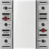 JUNG A5236TSM KNX-Tastsensor F50 Serie A 3-fach