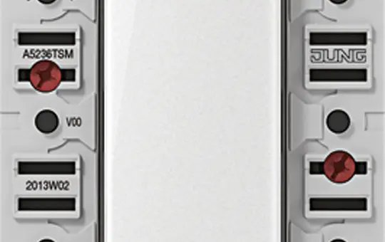JUNG A5236TSM KNX-Tastsensor F50 Serie A 3-fach