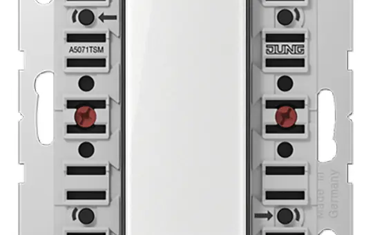 JUNG A5071TSM KNX-Tastsensor F50 Serie A 1-fach, Standard