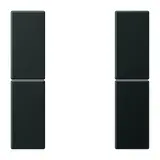 JUNG AL2502TSAAN Tastensatz F50 Serie LS 2-fach | anthrazit