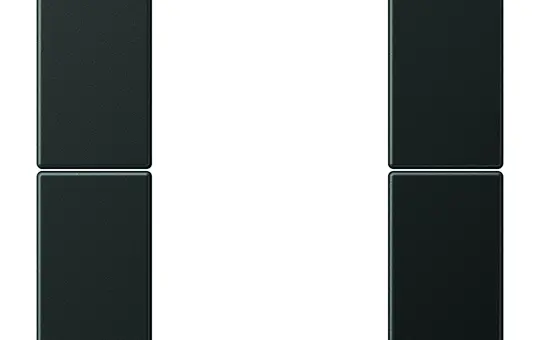 JUNG AL2502TSAAN Tastensatz F50 Serie LS 2-fach | anthrazit