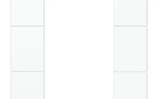 JUNG LS503TSAWW Tastensatz F50 Serie LS 3-fach | alpinweiß