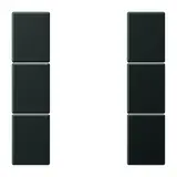 JUNG AL2503TSAAN Tastensatz F50 Serie LS 3-fach | anthrazit