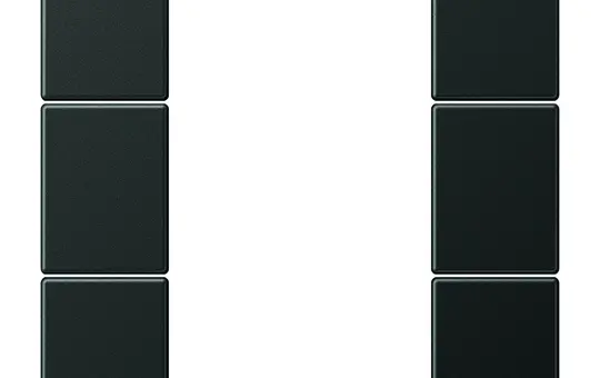 JUNG AL2503TSAAN Tastensatz F50 Serie LS 3-fach | anthrazit