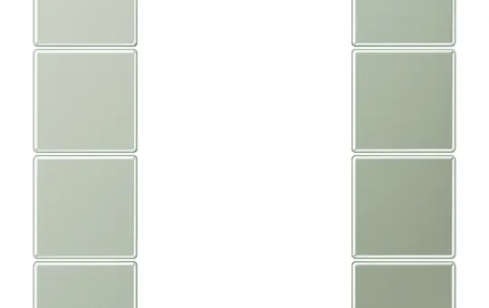 JUNG ES2504TSA Tastensatz F50 Serie LS 4-fach | edelstahl