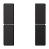 JUNG AL2502TSAD Tastensatz F50 Serie LS 2-fach | dark