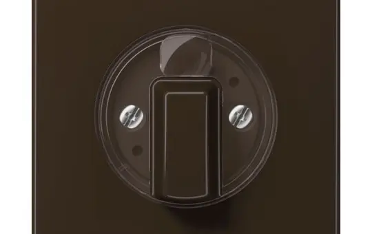 JUNG CD1541BR Drehschalterabdeckung mit Knebel Serie CD braun