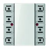 JUNG LS5072TSM KNX-Tastsensor F50 Serie LS 2-fach, Standard