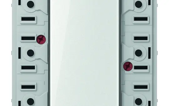 JUNG LS5073TSM KNX-Tastsensor F50 Serie LS 3-fach, Standard