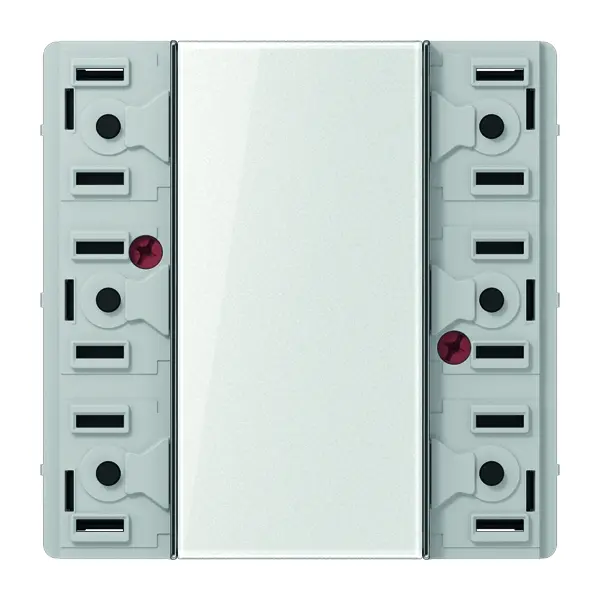 Pulsador Doble Iris/Aura BJC 18511 - Ref. 6531010042, Para Mecanismos De Conmutación
