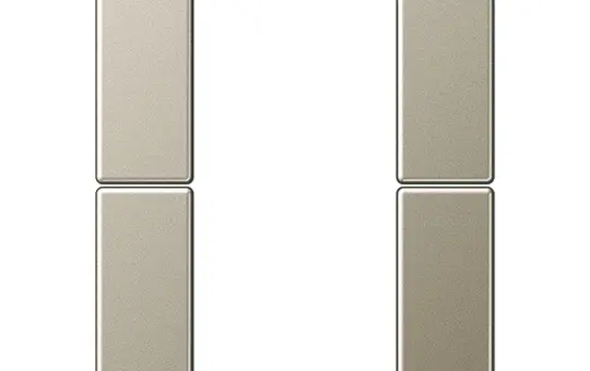 JUNG A502TSACH Tastensatz F50 Serie A 2-fach | champagner