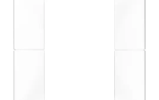 JUNG CD502TSAWW Tastensatz F50 Serie CD 2-fach | alpinweiß