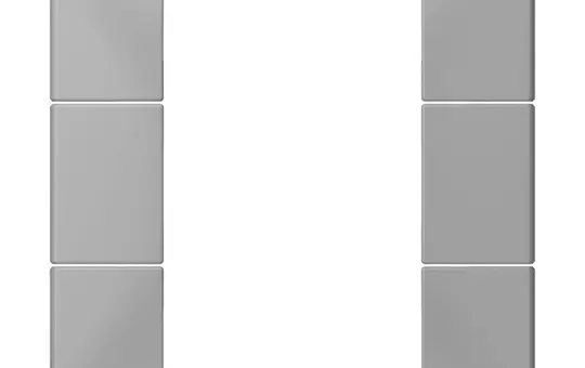 JUNG CD503TSAGR Tastensatz F50 Serie CD 3-fach | grau