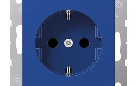JUNG A1520BFBL EDV-Steckdose A/AS Standard | blau