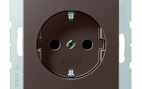 JUNG A1520MO SCHUKO-Steckdose A/AS Standard | mokka