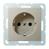 JUNG A1520CH SCHUKO-Steckdose A/AS Standard | champagner