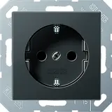 JUNG A1520BFKIANM SCHUKO-Steckdose A/AS Berührungsschutz | anthrazit matt