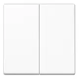 JUNG A595BFWW Wippe Serie A 2-fach, Thermoplast | alpinweiß