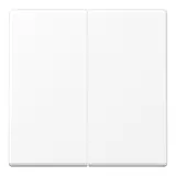 JUNG A595WWM Wippe Serie A 2-fach | schneeweiß matt