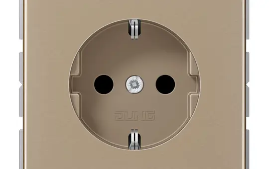 JUNG CD1520GB SCHUKO-Steckdose CD Standard | gold-bronze
