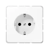 JUNG CD1520KIWW SCHUKO-Steckdose CD Berührungsschutz | alpinweiß