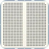 JUNG CD567-G3 3-Klang-Gong Serie CD weiß