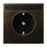 JUNG ME1520NAAT beschr. SCHUKO-Steckdose LS Standard | messing antik