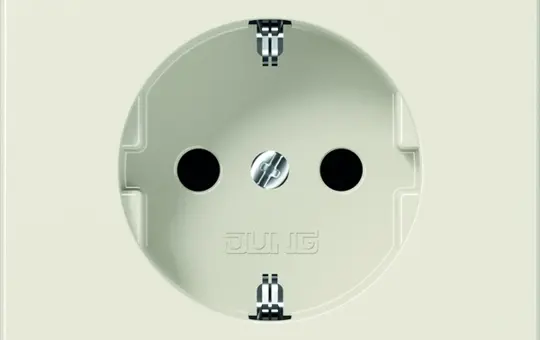 JUNG LS1520KI SCHUKO-Steckdose LS Berührungsschutz | weiß