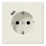 JUNG LS1520-18C SCHUKO-Steckdose LS USB-C, 3,0 A | weiß