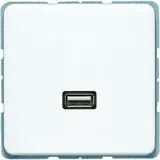 JUNG MACD1122WW Multimedia-Einsatz Serie CD USB 2.0 | alpinweiß