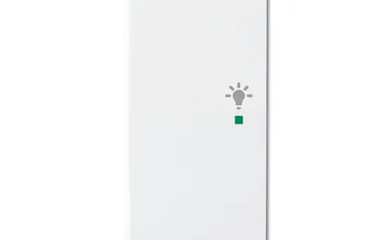 BUSCH-JAEGER 6231-21-84 beschr. Wippe flex Future 2-fach, Licht, links | studioweiß