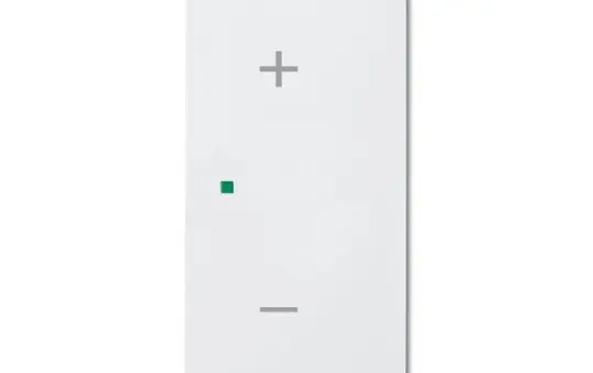 BUSCH-JAEGER 6237-22-84 beschr. Wippe flex Future 2-fach, Volume, rechts | studioweiß