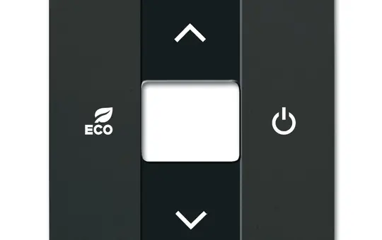 BUSCH-JAEGER 6235-885 f@h-RTR-Abdeckung Future Standard | schwarz matt