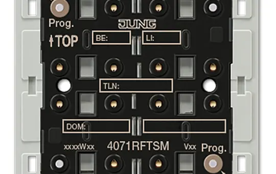 JUNG 4071RFTSM KNX-RF-Tastsensor F40 1-fach