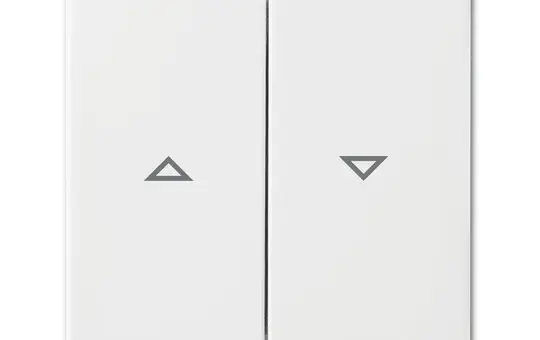 BUSCH-JAEGER 2504-914 Jalousiewippe Balance SI 2-fach | alpinweiß