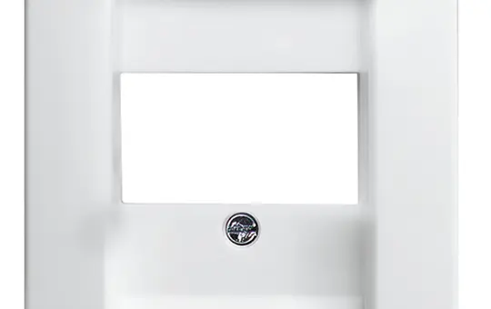 BUSCH-JAEGER 2539-914 Telefonabdeckung Balance SI Standard | alpinweiß